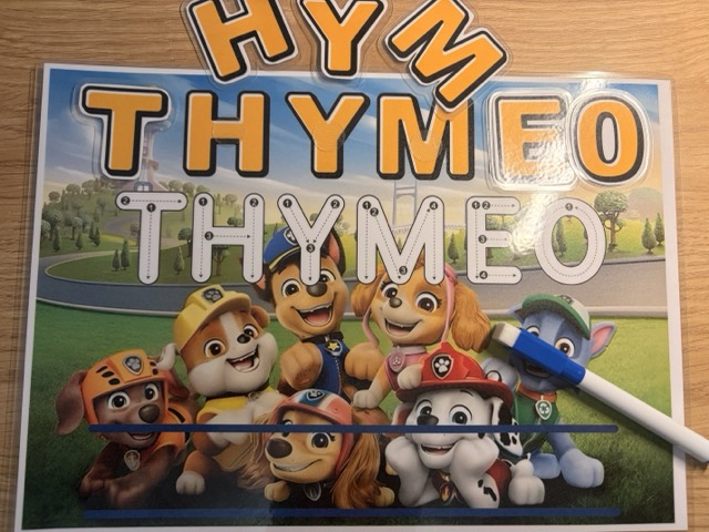Ecrire son prénom